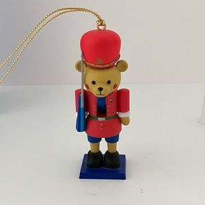 Bears in Toyland Nutcracker Ornament, Vintage Christmas Keepsake